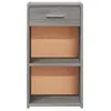 vidaXL Noční stolek Grey Sonoma 35x34x65 cm Materiál na Náhled obrázku produktu 5