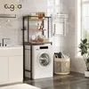 EUGAD Waschmaschinenregal, WC Regal über Waschmaschine Produktbild-Vorschau 2