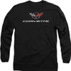 Chevrolet - T-shirt "Corvette" pour homme, manches longues Voir les images du produit 1