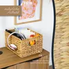 Panier de rangement HMF tressé en jacinthe d'eau, panier Voir les images du produit 4