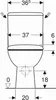 Renova Boden-WC-Set - GEBERIT - 501.756.00.1 Produktbild-Vorschau 5