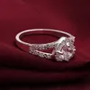 Damen-Ring aus 925er-Sterlingsilber mit Kristallen, Produktbild-Vorschau 4