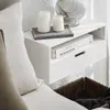SoBuy NKD03-W Nočný stolík Nočná polica Nástenná skrinka Náhľad obrázku produktu 10