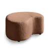 MIUFORM Miuf Pouf Bouclé - Pouf - 68x64cm - Caramel - Voir les images du produit 3