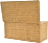KRINES HOME Truhe / Wäschetruhe aus Rattan (Honig, MAX) Produktbild-Vorschau 8