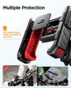 Support pour smartphone en aluminium sur guidon de vélo Voir les images du produit 5