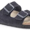 Birkenstock Arizona Wildleder Blau Schmales Fußbett - Produktbild-Vorschau 6