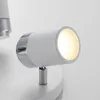 Lindby Strahler Kardo, Rondell, 3-flg., weiß, Metall, IP44 Produktbild-Vorschau 5
