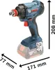 Bosch 0 615 990 N1U, Cordless angle grinder, Produktbild-Vorschau 7