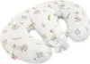 Coussin d'allaitement Bobono pour jumeaux jaune amovible Voir les images du produit 4