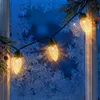Retro Tannenzapfen Lichterkette soft gold 50 LED für Außen Produktbild-Vorschau 6