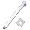 vidaXL Duscharm Quadratisch Edelstahl 201 Silbern 30 cm Produktbild-Vorschau 3