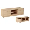 TV-Schrank 120cm breit Lowboard mit matter Oberfläche Produktbild-Vorschau 5