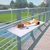 Balkon Klapptisch weiß Balkontisch Gartentisch Hängetisch Produktbild-Vorschau 3