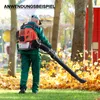 Foukač listí Wiltec 1,7 HP, benzínový foukač listí s nádrží Náhled obrázku produktu 5