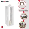 KOTARBAU® Holzlaterne Weiß 13,5 x 13,5 x 42 cm Produktbild-Vorschau 5