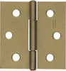 Alberts® Scharnier Messing 64x64 mm Produktbild-Vorschau 3