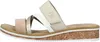 Rieker Damen Pantolette beige-metallic-rose, Damen:36 EU Podgląd zdjęcia produktu 7