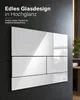 TECEsquare WC-Betätigungsplatte f. 2-Mengentechnik Glas Anteprima dell’immagine prodotto 5
