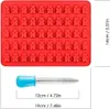 GKA 3D Silikon Silikonform Gummibärchenform für 50 Produktbild-Vorschau 6