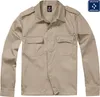 A studio shot of a beige long-sleeved shirt. Anteprima dell’immagine prodotto