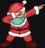Dabbing Santa Covid Maske - Weihnachten Weihnachtsgeschenk Produktbild-Vorschau 3