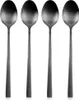 Cucchiaini da cocktail in acciaio nero 4 pezzi. Anteprima dell’immagine prodotto 1