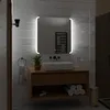 Badspiegel mit LED Beleuchtung und Touch-Schalter - Seattle Produktbild-Vorschau 4