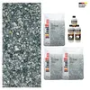 Steinteppich SET Ice Blue 4-8mm Marmorkies 75kg + PU-Bindemittel Set für 7,5m² Produktbild-Vorschau