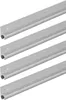 4 x Kederschiene Aluminium Zeltschiene Kederleiste 180° 100 Produktbild-Vorschau 1