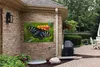 Gartenposter - 120x80 cm - Blauer Tiger Schmetterling  - Produktbild-Vorschau 5