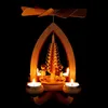 1-stöckige Pyramide Bergmannszug - natur (28cm) von Heinz Produktbild-Vorschau 5