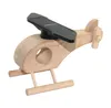 Holzhubschrauber mit Solarrotor Produktbild-Vorschau 2