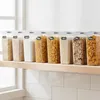 Set di 4 contenitori ermetici Relaxdays, con coperchio, Anteprima dell’immagine prodotto 2