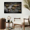 Weltkarte Bilder für Wohnzimmer 120x80 cm 1 tlg Modern Produktbild-Vorschau 4