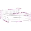 Boxspringbett mit Matratze Rosa 200x200 cm Samt Produktbild-Vorschau 6