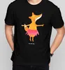Mr. & Mrs. Panda Größe M T-Shirt Fuchs Ballerina - Schwarz Produktbild-Vorschau 4