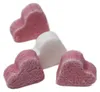 Cœurs de menthe rose blanc dextrose saveur menthe 175g Voir les images du produit 2