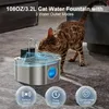 Katzenbrunnen Kabellos 3,2L aus Edelstahl mit Produktbild-Vorschau 2