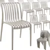 tectake® Gartenstühle Alcudia, wetterfest, stapelbar Produktbild-Vorschau 9