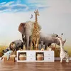 Vlies Fototapete - Fauna of Africa 150x105 cm Tiere Produktbild-Vorschau 1