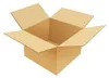 An open, empty cardboard box. Podgląd zdjęcia produktu