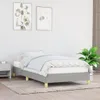 vidaXL Bettgestell ohne Matratze Hellgrau 80x200 cm Stoff Produktbild-Vorschau 2