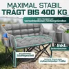 KESSER® Campingsofa faltbar 3 Personen - 400 kg Produktbild-Vorschau 5