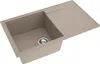 Granitspüle - Spülbecken - Küchenspüle - 78 x 46cm - Beige Produktbild-Vorschau 2