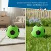 Zachte, groene foambal in voetbaldesign - veilige kinderbal Productafbeelding-voorbeeld 9