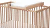 WEBABY - Wickelplan für Babybett MONA Holz Buche Lackiert  Produktbild-Vorschau 1