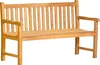 Teak Gartenbank 150 cm Holzbank massiv 3-Sitzer als Produktbild-Vorschau 1
