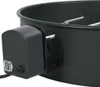 vidaXL BBQ Rotisserie Ring Set 57 cm noir Voir les images du produit 2