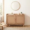 CALICOSY - Buffet 2 Portes en Cannage Rotin L110 cm - PALMO Voir les images du produit 7